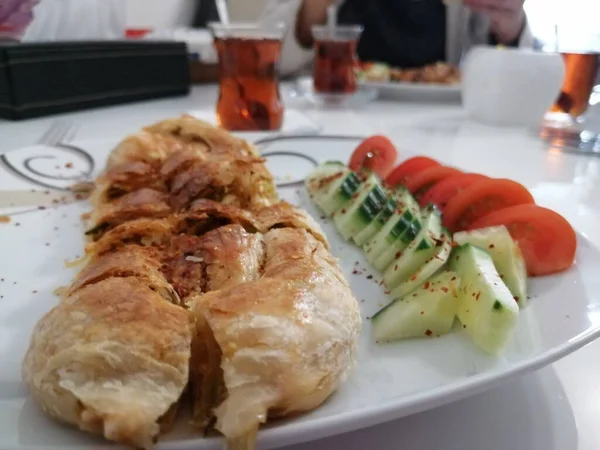 Torta Deliciosa Fresca Quente — Fotografia de Stock