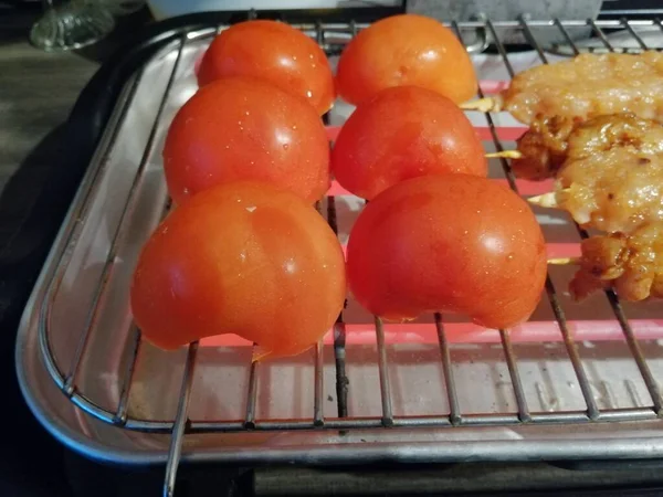 Rohe Hühnchen Bereit Zum Grillen — Stockfoto