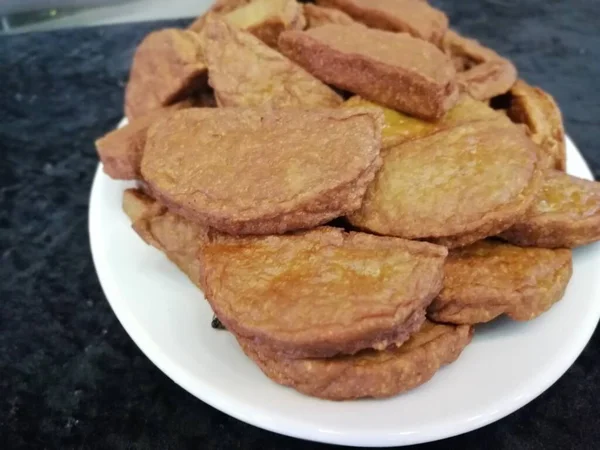 Hamburguesas Fritas Deliciosas — Foto de Stock