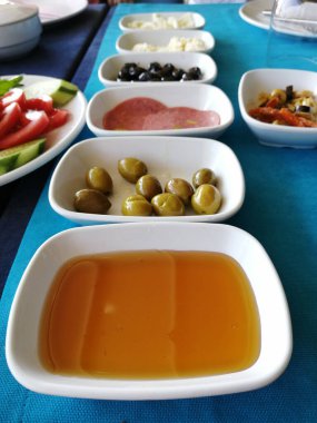 taze ve organik lezzetli açık büfe kahvaltısı