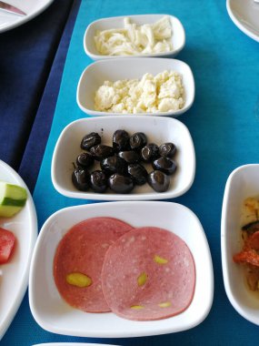 taze ve organik lezzetli açık büfe kahvaltısı