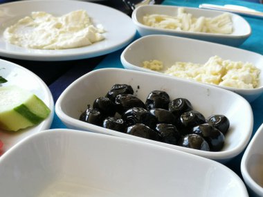 taze ve organik lezzetli açık büfe kahvaltısı