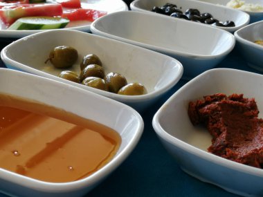 taze ve organik lezzetli açık büfe kahvaltısı