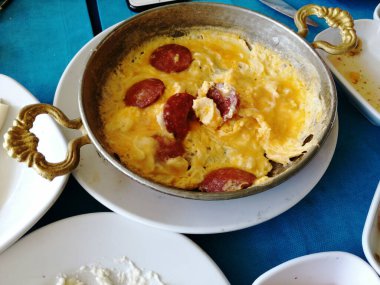 taze ve organik lezzetli açık büfe kahvaltısı