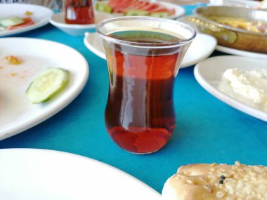 taze ve organik lezzetli açık büfe kahvaltısı