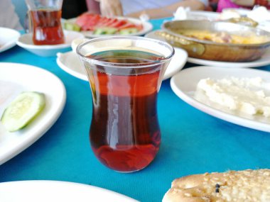 taze ve organik lezzetli açık büfe kahvaltısı