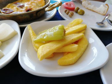 taze ve organik lezzetli açık büfe kahvaltısı