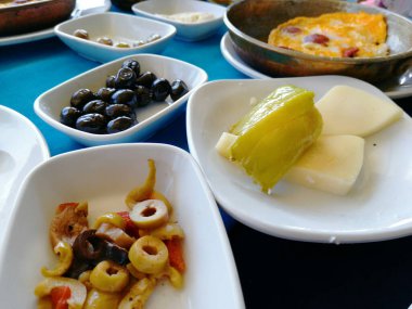 taze ve organik lezzetli açık büfe kahvaltısı