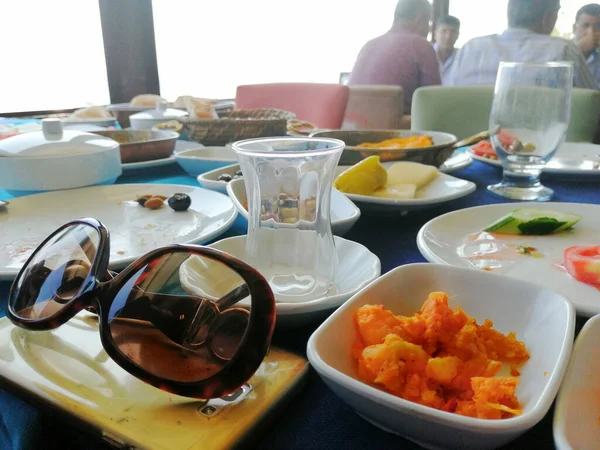 taze ve organik lezzetli açık büfe kahvaltısı