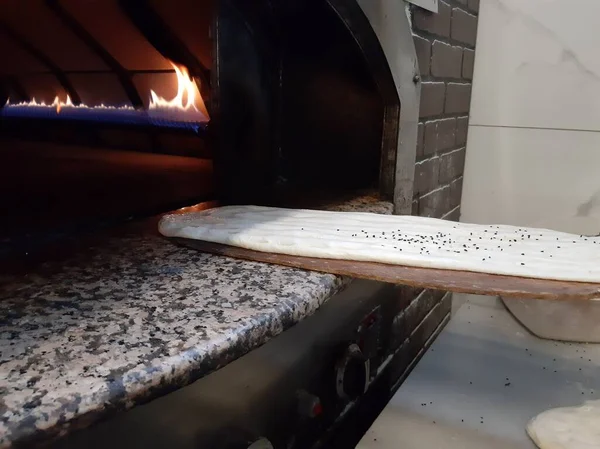 Pane Fresco Caldo Dal Forno — Foto Stock