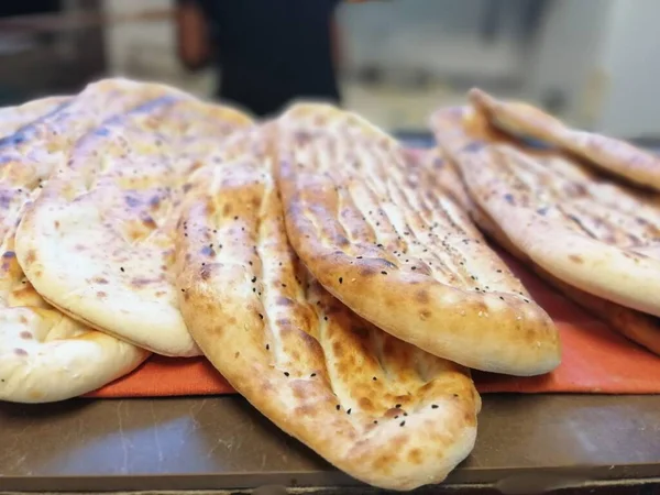 Fresh Hot Bread Oven — Stock Photo, Image