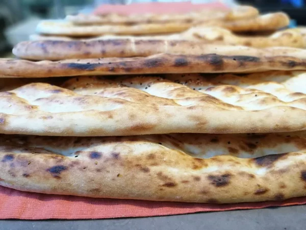 Pão Fresco Quente Forno — Fotografia de Stock