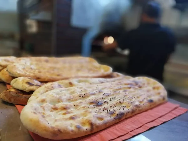 Pan Fresco Caliente Del Horno — Foto de Stock