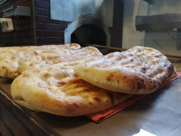 Pão Fresco Quente Forno — Fotografia de Stock