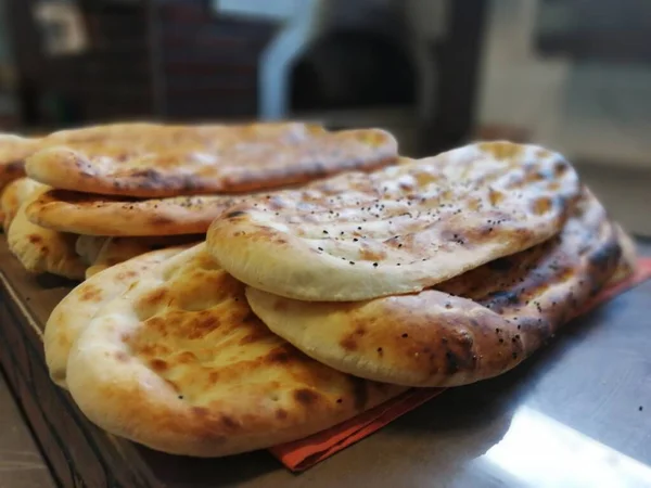 Fresh Hot Bread Oven — Stock Photo, Image