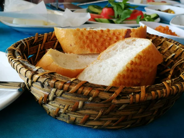 Pão Fresco Quente Forno — Fotografia de Stock
