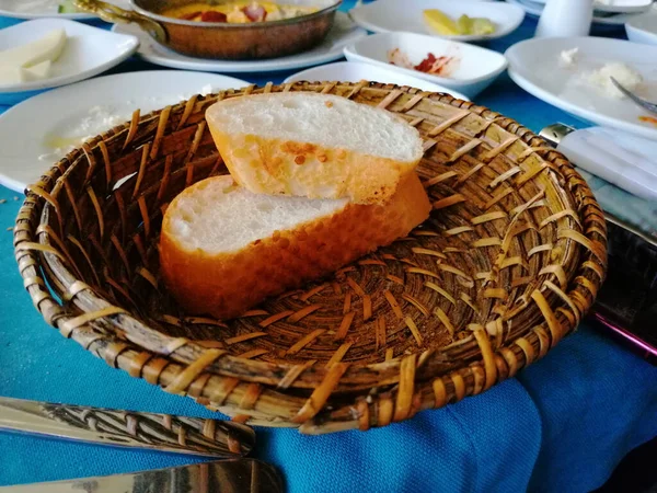 Pane Fresco Caldo Dal Forno — Foto Stock