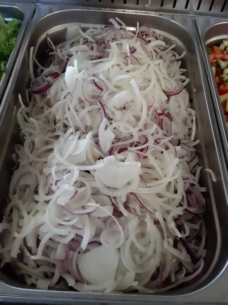 Salad Lezat Yang Dibuat Dengan Sayuran Organik — Stok Foto