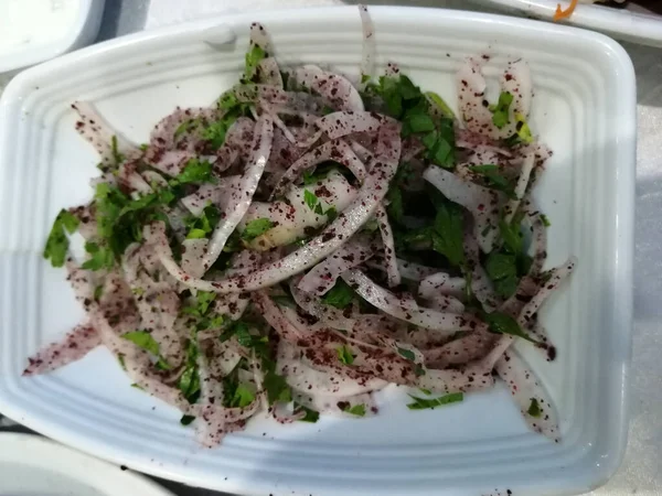 Salad Lezat Yang Dibuat Dengan Sayuran Organik — Stok Foto