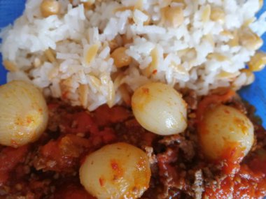 Tabakta lezzetli sebze tabağı