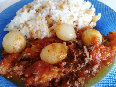 Tabakta lezzetli sebze tabağı