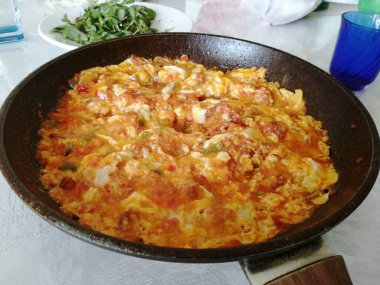 Tabakta lezzetli sebze tabağı