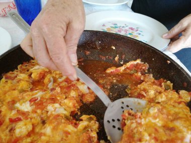 Tabakta lezzetli sebze tabağı