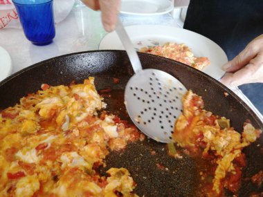 Tabakta lezzetli sebze tabağı