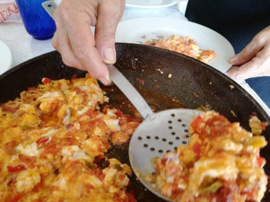 Tabakta lezzetli sebze tabağı