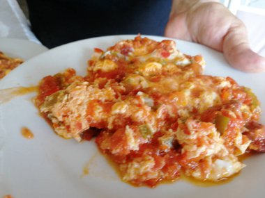 Tabakta lezzetli sebze tabağı