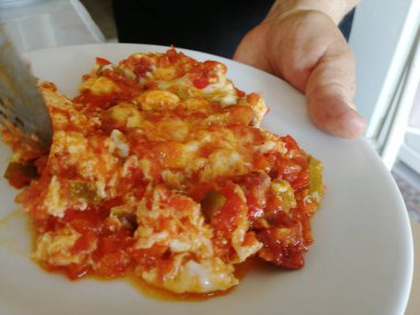 Tabakta lezzetli sebze tabağı