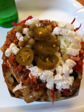 Tabakta lezzetli sebze tabağı