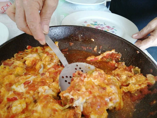 Délicieux Plat Légumes Sur Assiette — Photo