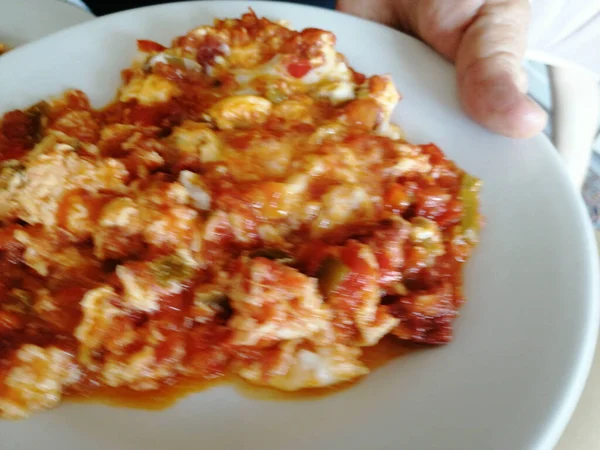 Tabakta lezzetli sebze tabağı