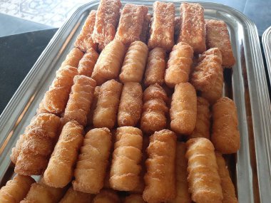 Lezzetli patates ve peynirli kroket