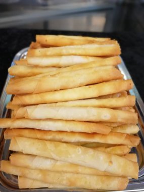 Lezzetli patates ve peynirli kroket