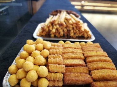 Lezzetli patates ve peynirli kroket