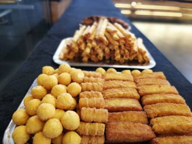 Lezzetli patates ve peynirli kroket