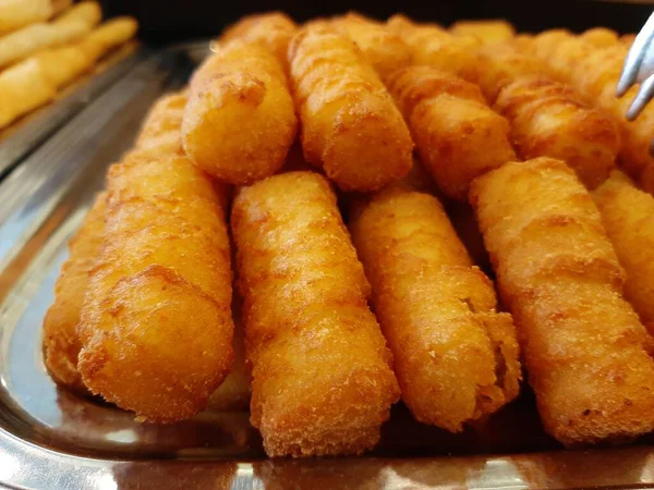 맛있는 감자와 치즈커 — 스톡 사진
