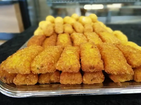 맛있는 감자와 치즈커 — 스톡 사진