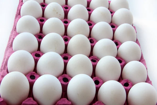 Свежие Органические Яйца — стоковое фото