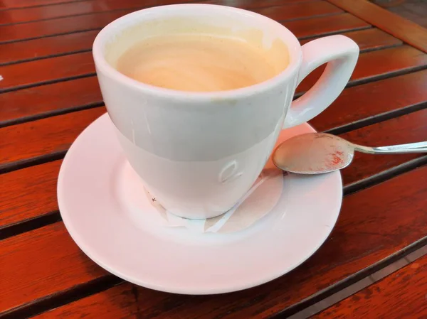 Καυτό Γευστικά Αρωματισμένο Τούρκικο Καφέ — Φωτογραφία Αρχείου