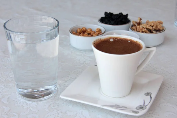 Heißer Köstlich Aromatisierter Türkischer Kaffee — Stockfoto