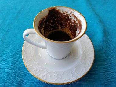 sıcak lezzetli Türk kahvesi