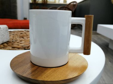 Sıcak ve lezzetli aromalı kahve.