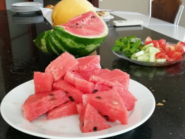 taze ve organik lezzetli karpuz