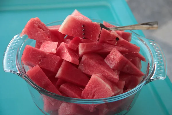 Fresh Organic Delicious Watermelon — Stock Photo, Image