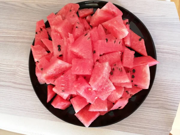 Fresh Organic Delicious Watermelon — Stock Photo, Image