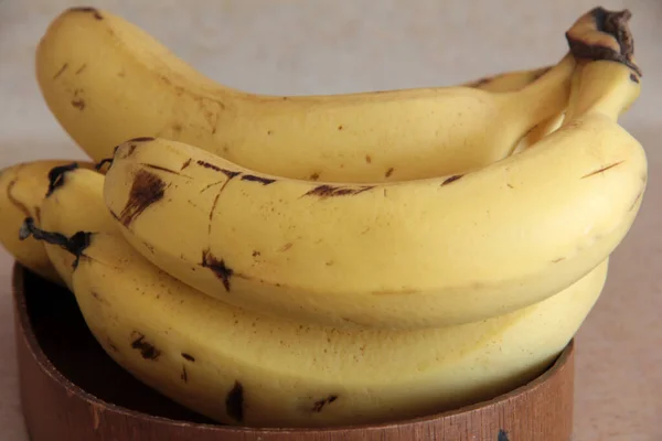 Frische Und Biologische Köstliche Vitaminbanane — Stockfoto