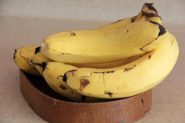 Banane Fraîche Biologique Délicieuse Vitamine — Photo